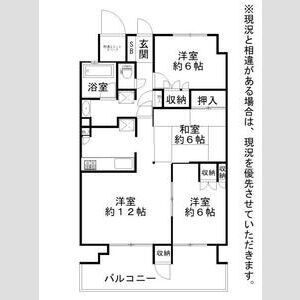 プレミスト和泉府中の間取り