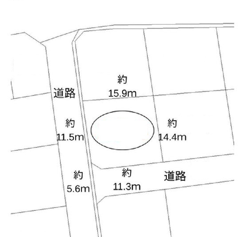 加古川市西条山手1丁目　JR加古川線「神野駅」徒歩10分の土地図