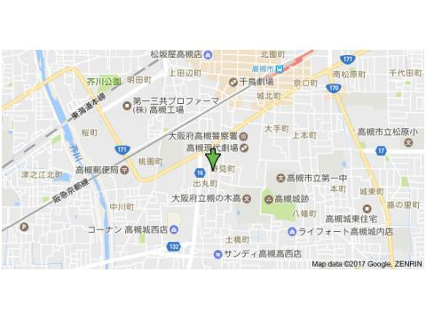 アンフィニィ・島上の地図