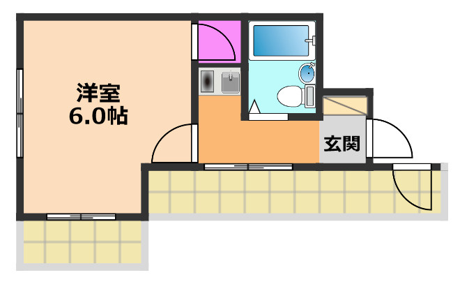 アンフィニィ・島上の間取り