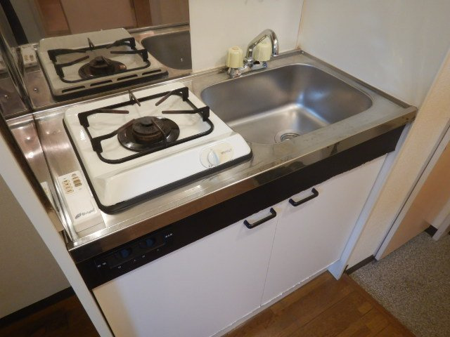 石岡第二マンションのキッチン