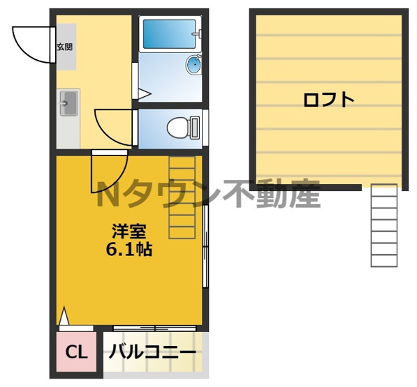 【間取り】 | ミューザ松原町 | 間取りです。