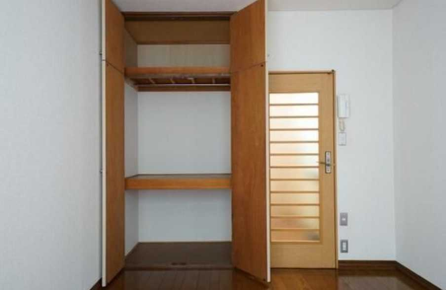 StudioFujita　南向き　室内洗濯機置場　オートロックの収納