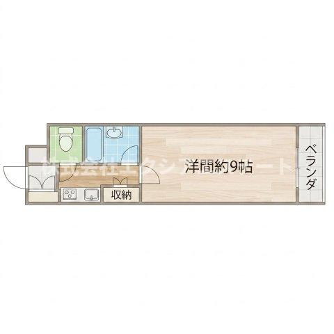 ビバリーヒルズ玉出西の間取り