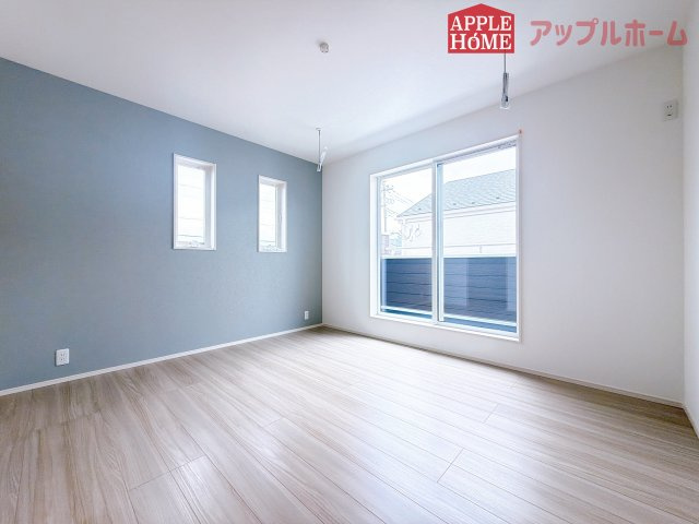 [新築住宅] 坂戸市片柳 4期 全3区画の洋室|２階居室は全室収納あり！たっぷりある収納活用でお部屋もキレイを保てます♪