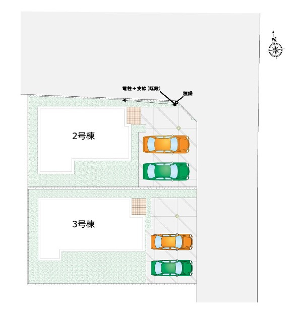 [新築住宅] 坂戸市片柳 4期 全2区画の区画図