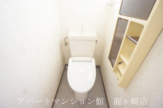 【トイレ】 | 南中島町貸家 | 2F