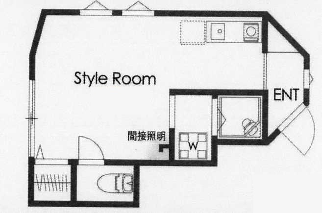 The Komazawa AJITO　ペット相談　SOHO相談　築浅の間取り