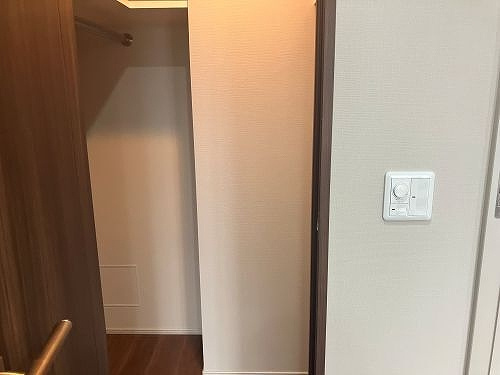 Ｂｒｉｌｌｉａ　Ｔｏｗｅｒ西新の収納|洋室ウオークインクローゼット