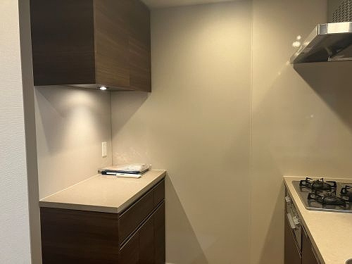 Ｂｒｉｌｌｉａ　Ｔｏｗｅｒ西新の収納|キッチンカップボード
