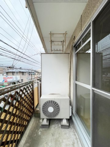 原口コーポのバルコニー