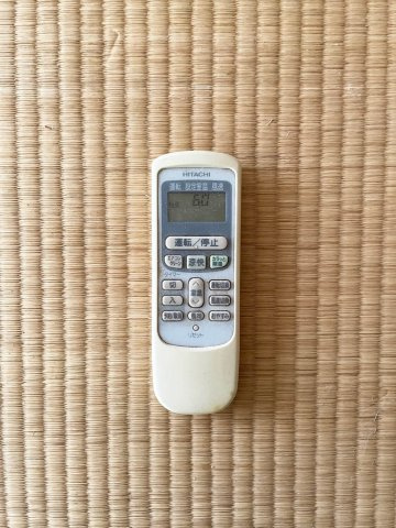原口コーポの設備|エアコンリモコン