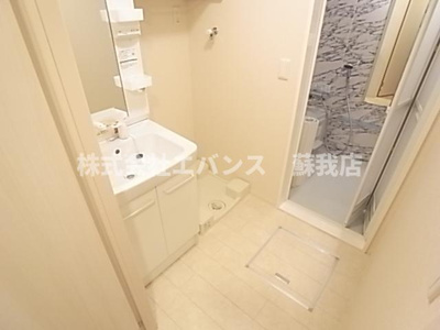 【洗面所】 | アイエム中川 | スペースが確保できる洗面所です