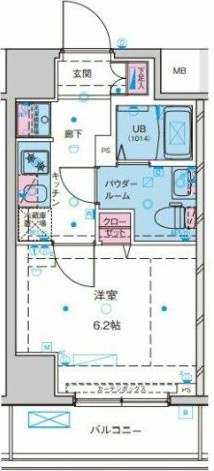 ＧＥＮＯＶＩＡ京成立石Ⅱｓｋｙｇａｒｄｅｎの間取り|間取りです。