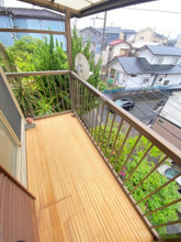 【バルコニー】 | ひだまりのFleur Terrasse