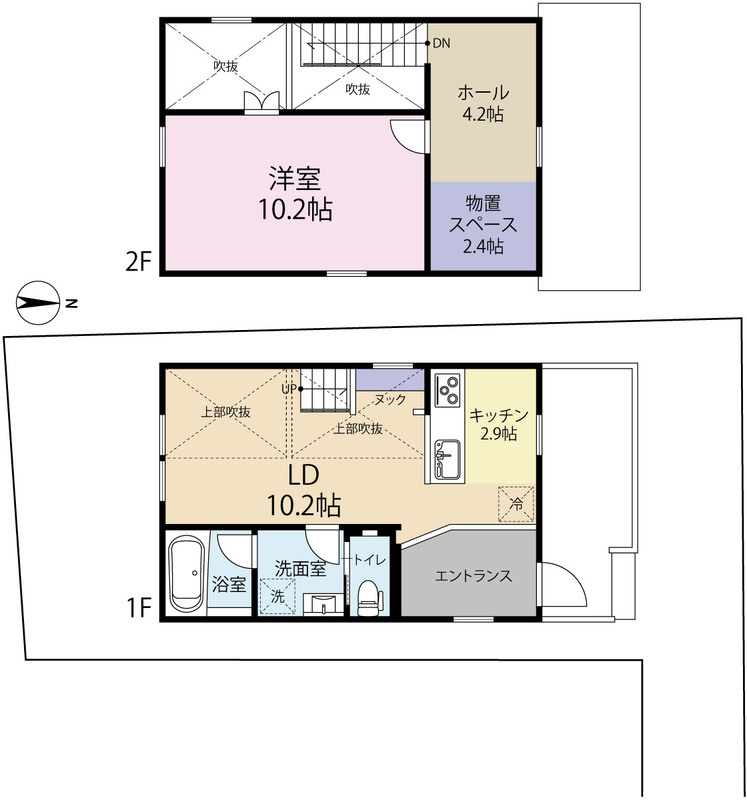 ラグーナテラス　A棟の間取り