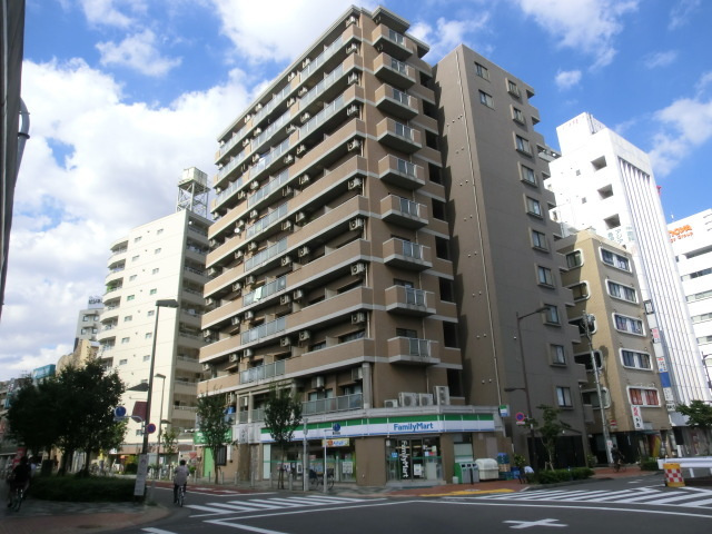 ジュヒロプラザ赤羽の外観|存在感のある人気マンション！