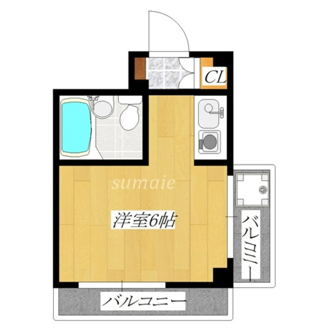 ジュヒロプラザ赤羽の間取り|陽当良好な南西角部屋です☆