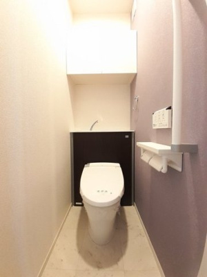 【トイレ】 | ツインズグレース　Ｂ　1KTSW | 落ち着いたトイレです