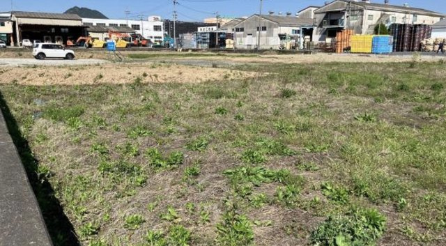 栗東市大橋７丁目の事業用地の外観