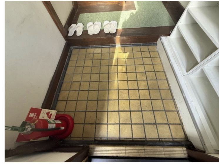 笹塚１丁目N邸の玄関
