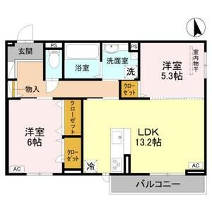 エクシードⅡの間取り