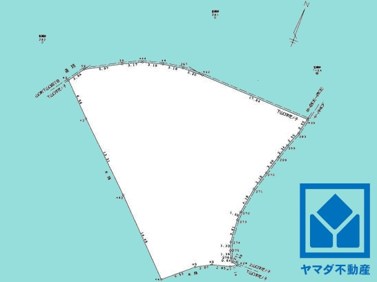 西宮市山口町下山口の土地図