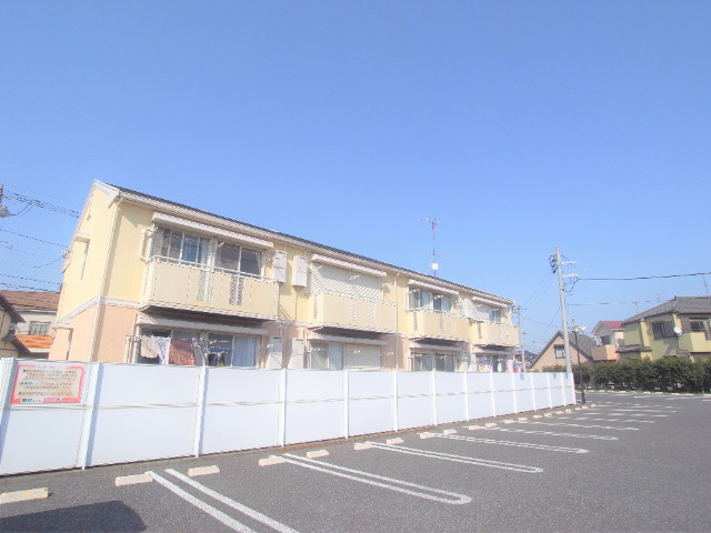千葉市花見川区作新台２丁目のアパートの外観
