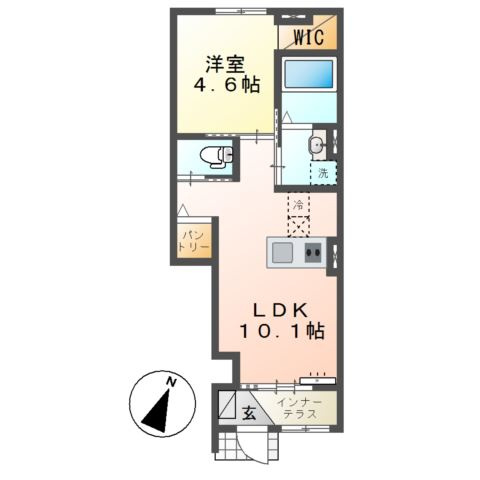 リヴェールメゾンの間取り