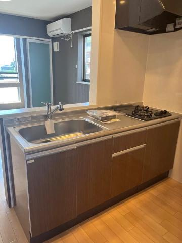 仮）諌早市真崎町新築アパートのキッチン|キッチン（イメージ）