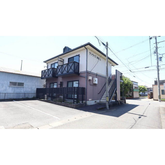岐阜市野一色３丁目のアパートの外観|A棟