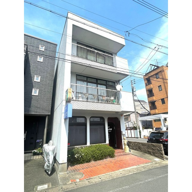 岐阜市加納清野町の住宅付店舗一部の外観