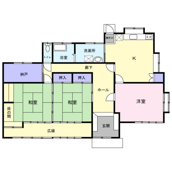 新里町新川中古の間取り
