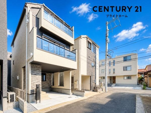 横浜市港北区新吉田東２丁目の新築一戸建の外観|堂々と完成しました！いつでもご案内可能です！
お車でご自宅まで送迎承ります。