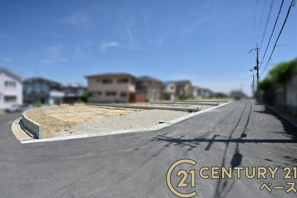 リーブルガーデン矢田山町 ２号棟 ／新築一戸建の前面道路含む現地写真|■現地撮影写真■落ち着いた雰囲気の閑静な住宅地内です！