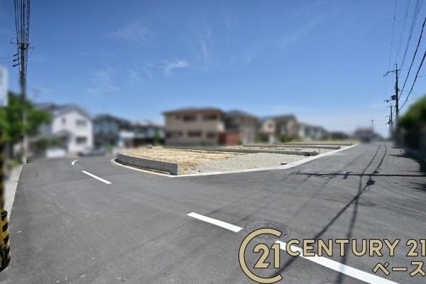 リーブルガーデン矢田山町 ３号棟 ／新築一戸建の前面道路含む現地写真|■現地撮影写真■落ち着いた雰囲気の閑静な住宅地内です！