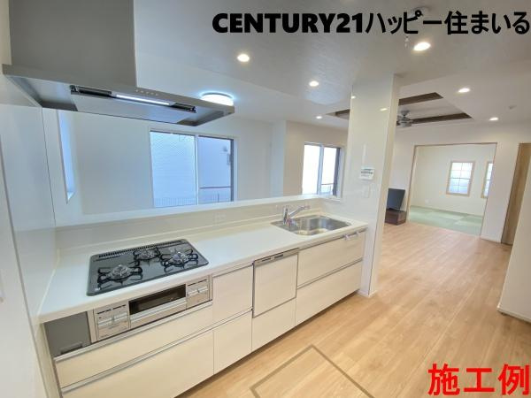 岡崎市簔川町3丁目　全1棟・1号棟の外観：施工例|施工例
