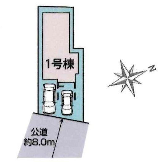 岡崎市簔川町3丁目　全1棟・1号棟