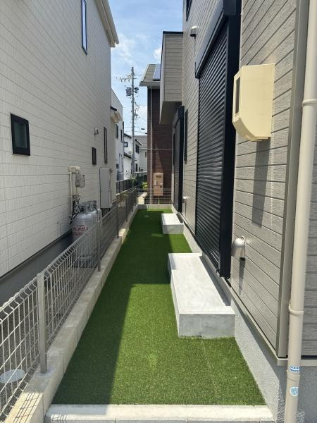 西尾市中畑町宮東22番　全4棟・A号棟の庭|施工例