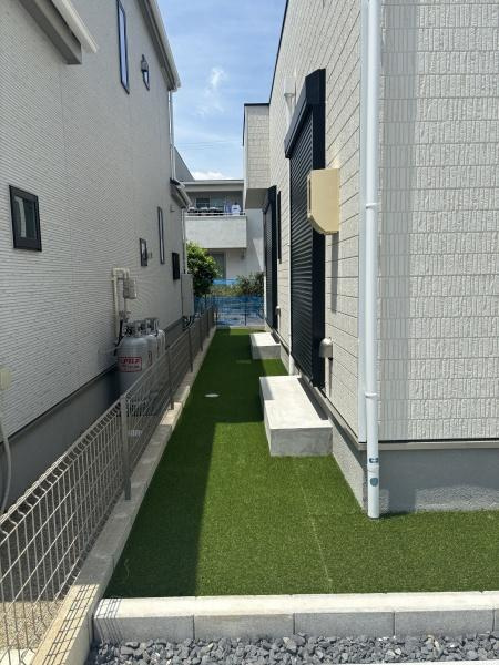 西尾市中畑町宮東22番　全4棟・B号棟の庭|施工例