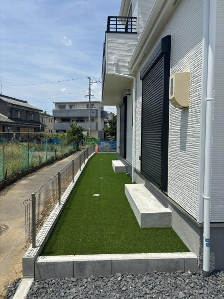 西尾市中畑町宮東22番　全4棟・D号棟の庭|施工例