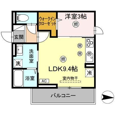 【間取り】 | セントラルＩＷＡＭＩ　ＴＹＰＥ-２