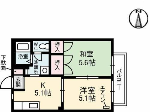 【間取り】 | シャーメゾン高矢倉