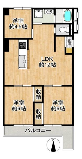 【間取り】 | PSライフ　中古マンション