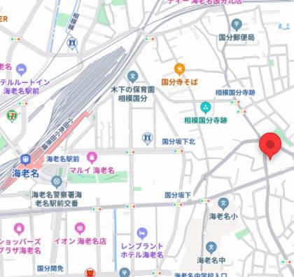 クレールメゾン　凪の地図