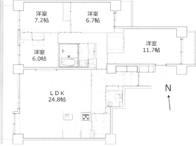 【間取り】 | 芦花公園プレスティージュ