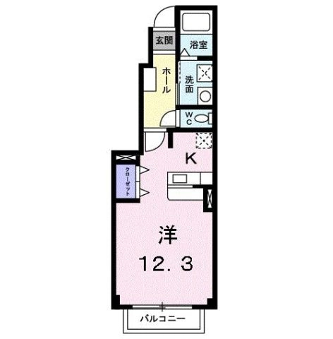 ピュアティ壱番館の間取り