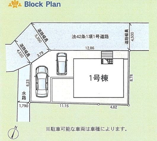 平塚市公所新築戸建て　第20-1号棟の区画図|区画図「平塚市公所新築戸建て　1号棟」