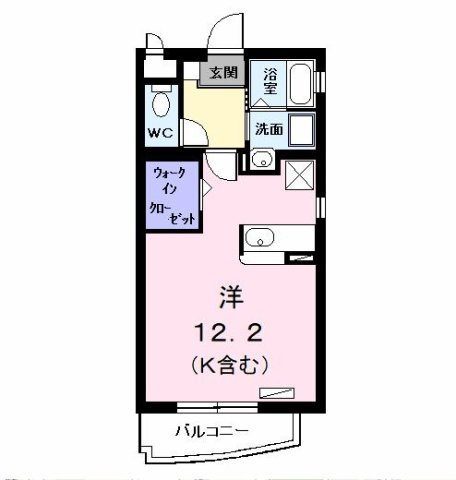 シェーネ幸の間取り