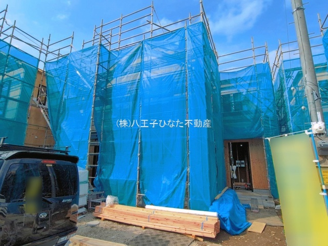 『八王子市新築戸建て』八王子市弐分方町724-5【仲介手数料無料】　１０期の外観|～仲介手数料無料☆八王子ひなた不動産～八王子市弐分方町　新築戸建て
